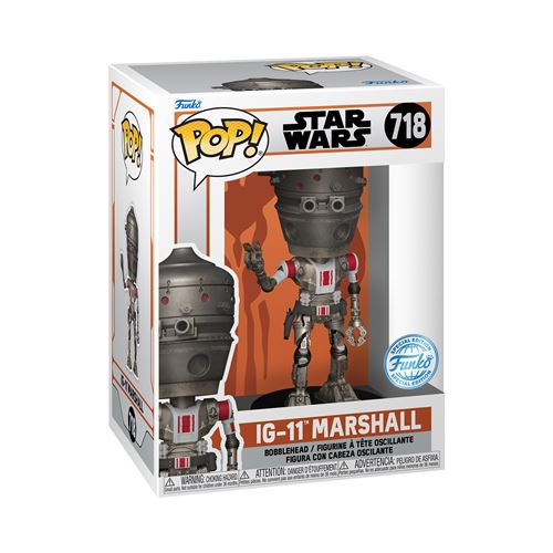 FUNKO Pop Star Wars The Mandalorian IG 11 - vue 2