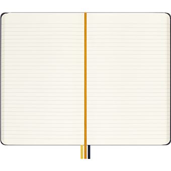 CARNET GRAND FORMAT PAGES LIGNEES K-WAY BLEU COUVERTURE RIGIDE ETANCHE