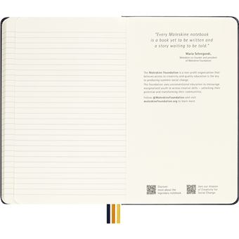 CARNET GRAND FORMAT PAGES LIGNEES K-WAY BLEU COUVERTURE RIGIDE ETANCHE