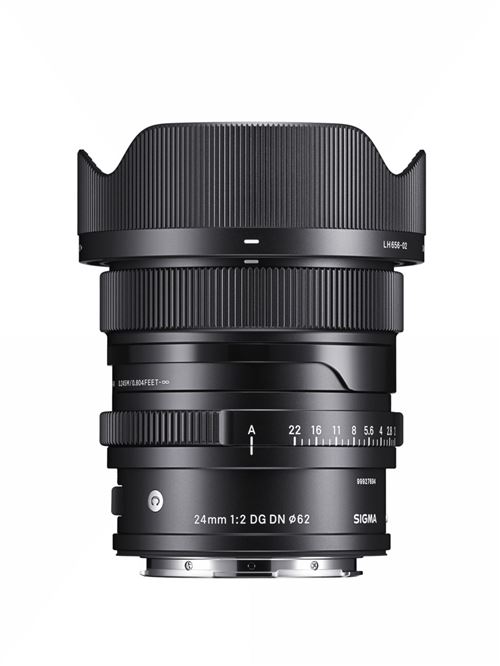 Objectif hybride Sigma 24mm f2 DG DN Contemporary pour Sony FE - vue 3