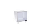 Meuble Enova Hifi Vinyle Lover Cube wh Blanc