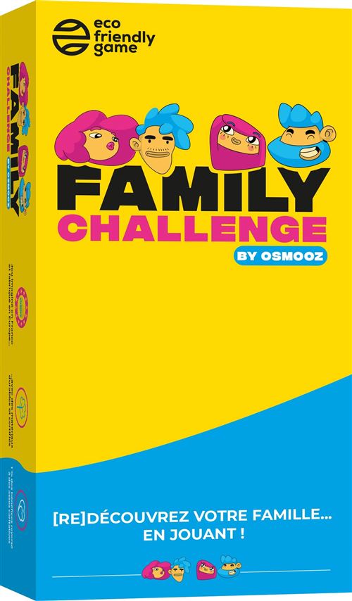 Boite de Jeu d’ambiance ATM Gaming Family Challenge by Osmooz