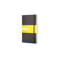Carnet quadrillé - Grand format - Couverture souple noire