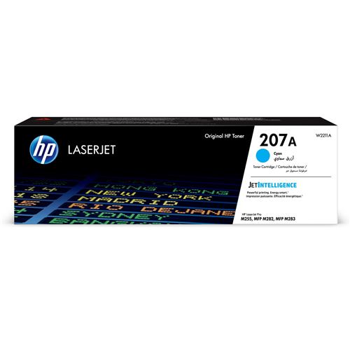hp Tonerkartusche W2211A, Nr. 207A cyan