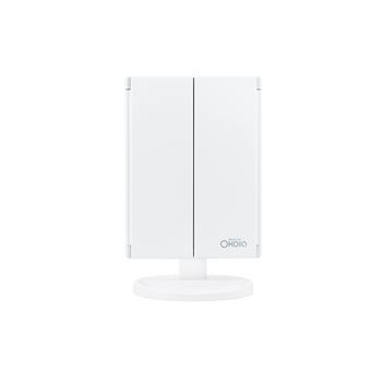 Set Miroir LED Okoia Triple 5X et Kit manucure