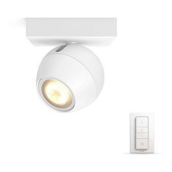 Spot Philips Hue Buckram Blanc Gu Lampe Connect E Achat Prix Fnac