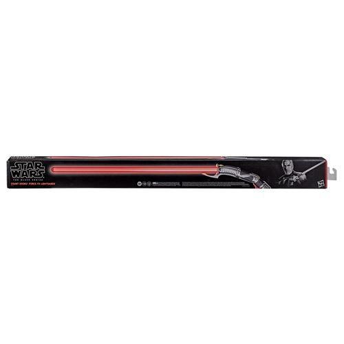 Sabre Laser Star Wars Black Series Force FX Comte Dooku