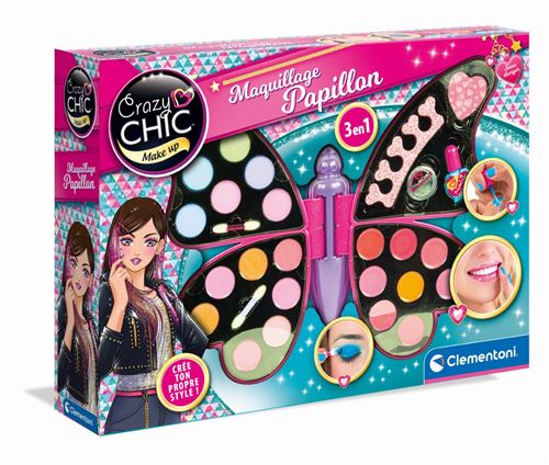 Maquillage de fête Clementoni Papillon État correct - Clementoni reconditionné disponible sur Fnac