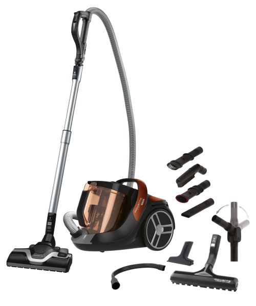 Aspirateur sans sac Rowenta Silence Force Cyclonic RO7274EA 550 W Gris et Orange
