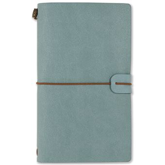 Journal de voyage Peter Pauper 12 x 20 cm bleu clair