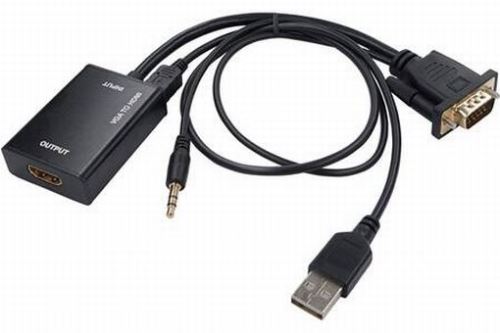 Câble video convertisseur VGA en HDMI Temium