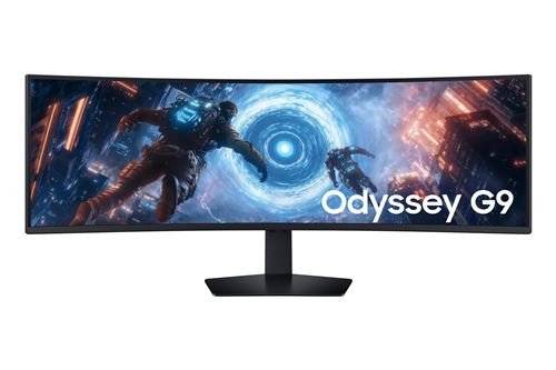 Ecran PC Gaming Samsung Odyssey G91F LS49FG910EUXEN 49 incurvé 144 Hz Dual QHD