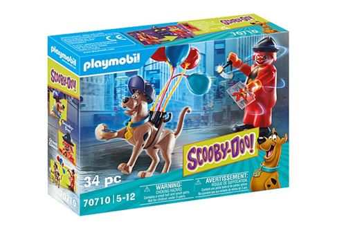 Playmobil Scooby-Doo ! 70710 Scooby-Doo Avec Fantôme Du Clown