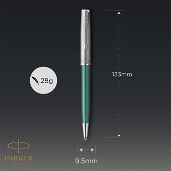 PARKER Sonnet Essentiel Stylo bille, Vert, Recharge noire pointe moyenne, Coffret cadeau