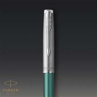 PARKER Sonnet Essentiel Stylo bille, Vert, Recharge noire pointe moyenne, Coffret cadeau