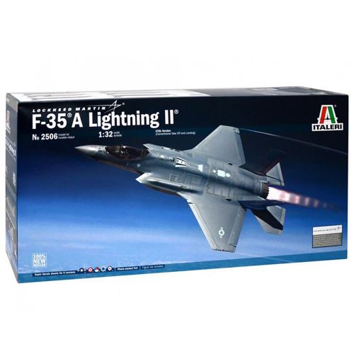 Maquette d'avion F-35A Lightning II Italeri