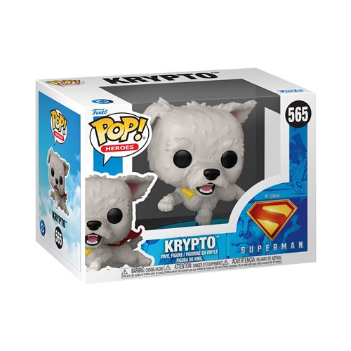 Figurine Funko Pop Heroes Superman Krypto - vue 4