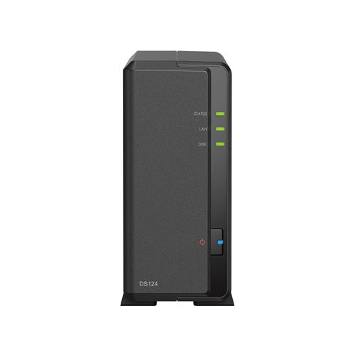 Serveur NAS Synology Disk Station DS124 1 Go Noir