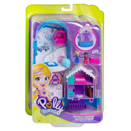 Playset Polly Pocket Le chalet enneigé