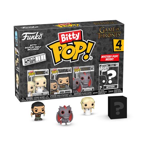 Pack 4 Figurines Funko Bitty Pop Game of Thrones Khaleesi  - Funko reconditionné disponible sur Fnac