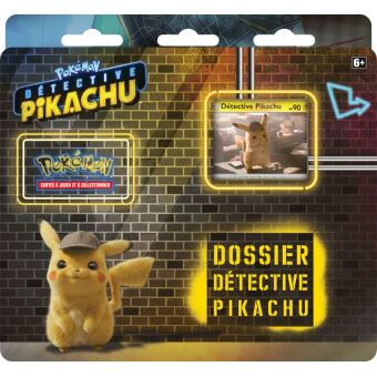 Coffret 3 Boosters Pokémon Détective Pikachu