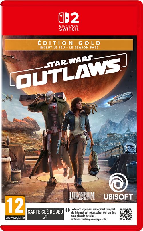 Star Wars Outlaws Edition Gold Nintendo Switch 2