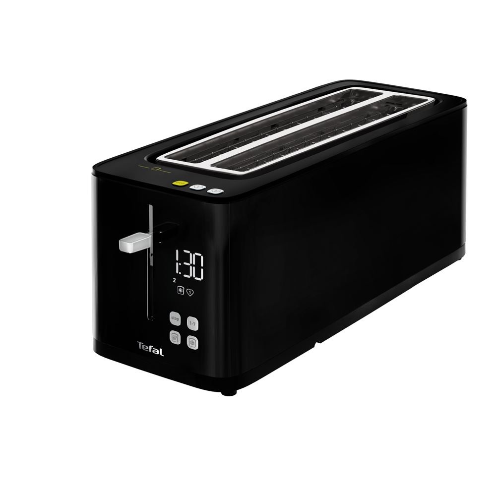 Grille-pain Tefal TL640810 Smart'n Light 2 longues fentes 1700 W Noir ...