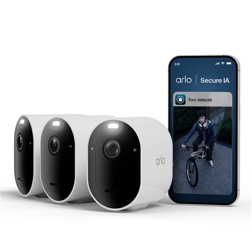 Camera de securite Arlo Pro 6 2K+ Kit de 2 cameras - vue 4