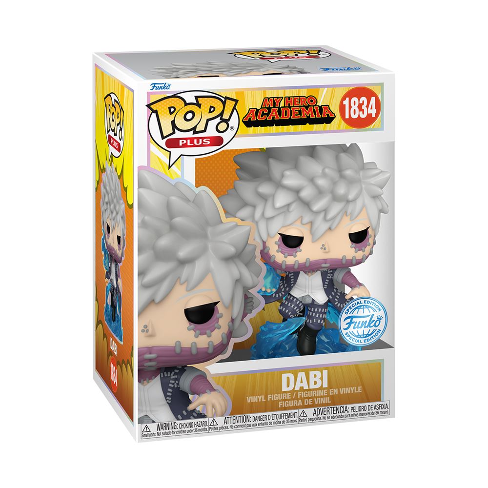 Funko Pop Plus Animation 1834 My Hero Academia - Dabi with Chase