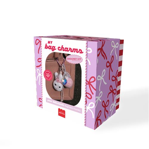 Jeu créatif La Petite Epicerie Kit Crochet Glam Pink - La Petite Epicerie