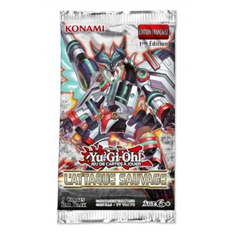 Jeu de cartes Yu-Gi-Oh! Konami Assaut Sauvage