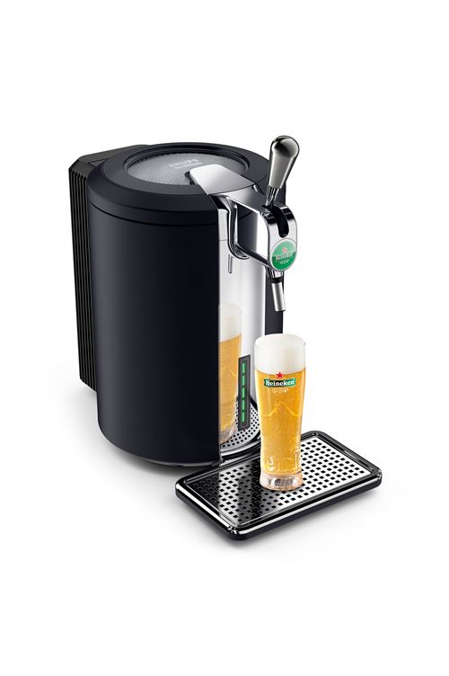 Pompe à bière Krups Beertender Compact Ultimate VB720E10 Bleu nuit