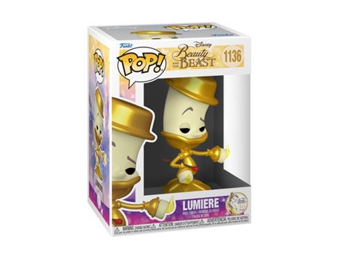 Figurine Funko Pop! - N°1136 - La Belle Et La Bete - Lumiere