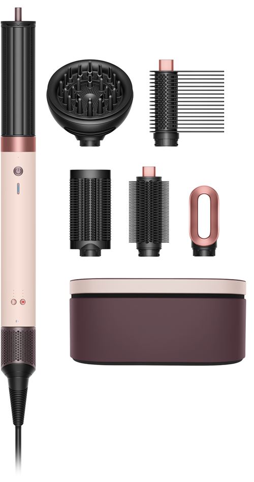 Fer à boucler Dyson Airwrap Co-anda 2x Cheveux bouclés à frisés Rose Céramique