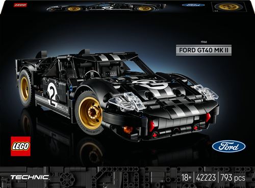 LEGO® Technic 42223 La voiture de course 1966 Ford GT40 MKII