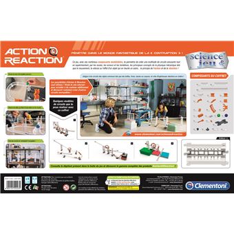 Coffret scientifique Clementoni Starter set Action et Reaction