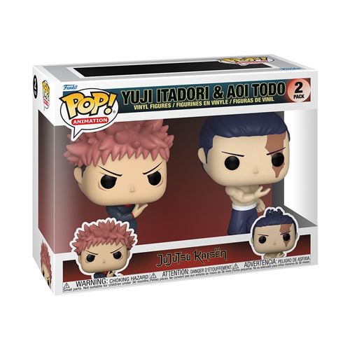 Funko Pop! Animation: Jujutsu Kaisen 2PK Yuji Itadori & Aoi Todo - vue 3