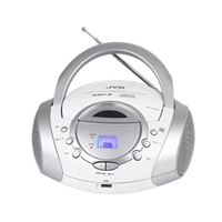 Radio CD stéréo JVC RD-F321W Argent