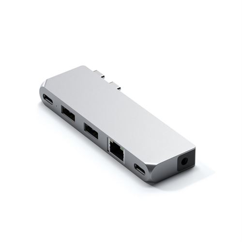 Hub USB Satechi ST-UCPHMIS Pro Hub Mini pour MacBook Pro M1 Argent