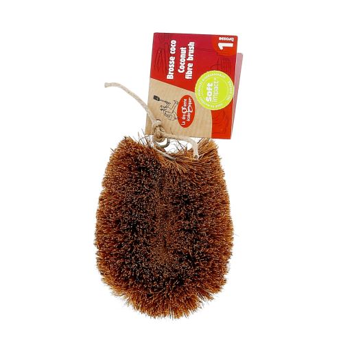 Brosse Ecodis en fibre de coco biodégradable