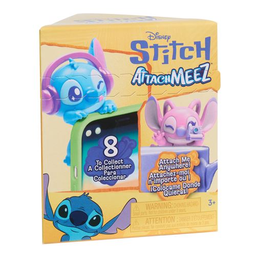 Figurine Disney Mini attachmeez Stitch Modèle aléatoire