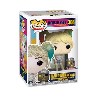 Figurine Funko Pop Heroes Birds of Prey Harley Quinn with Beaver