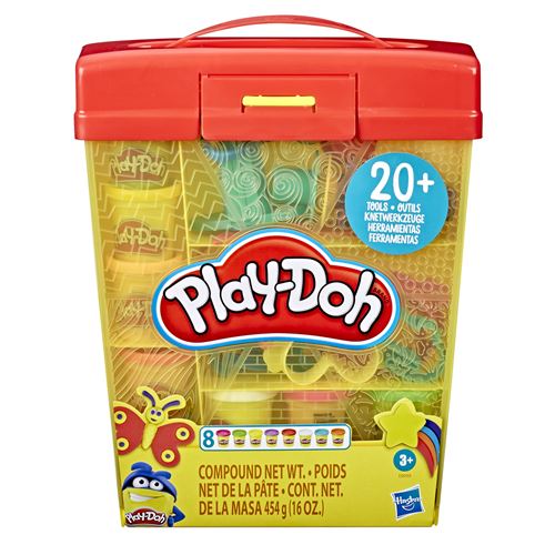 Pâte à modeler Play-Doh Classiques La Super boîte d’accessoires