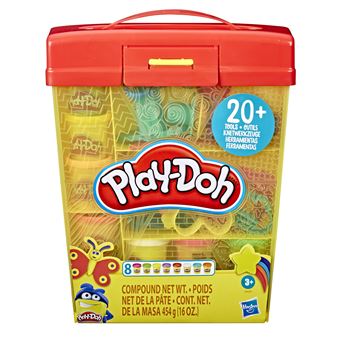 Pâte à modeler Play-Doh Classiques La Super boîte d'accessoires - Pâte à  modeler