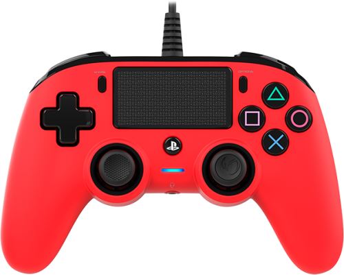 Manette filaire Nacon Rouge pour PS4