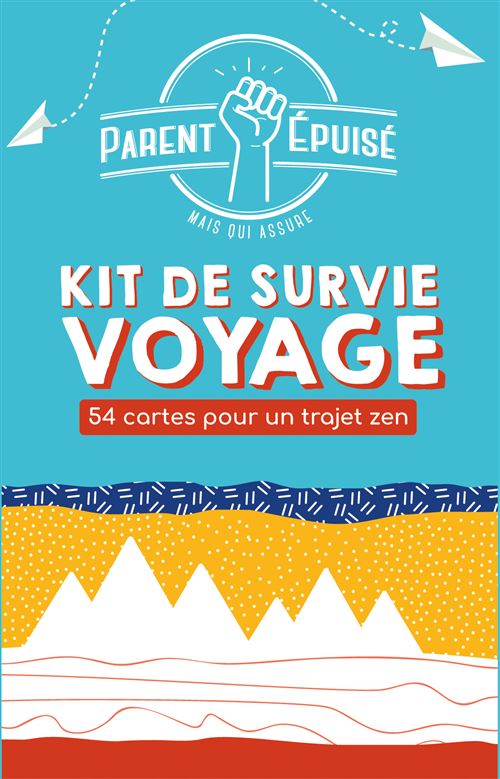Jeu d’ambiance Asmodee Parent Epuisé Kit de Survie Voyage