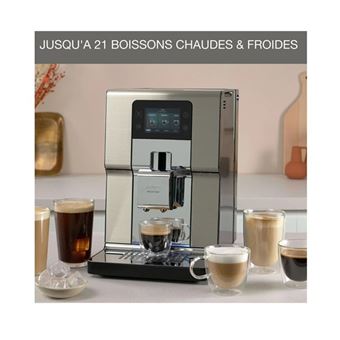 KRUPS Intuition Experience + Machine a cafe en grains, brosse YY5058FD