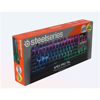 【良品】SteelSeries Apex Pro TKL STEELSERIES Apex Pro TKL WL Gen 3 (Funk (RF), Bluetooth, USB