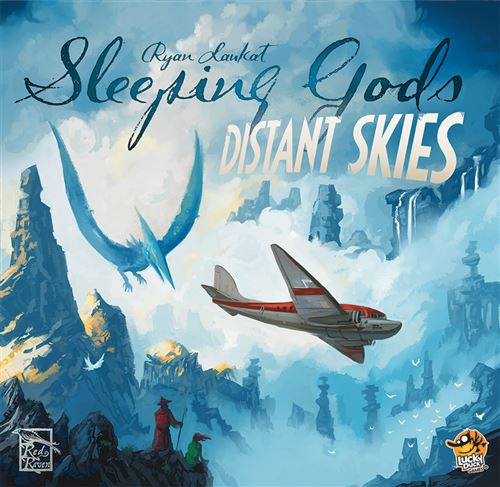 Jeu de stratégie Lucky Duck Games Sleeping Gods Distant Skies Deluxe