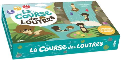 Jeu De Société Auzou Mon Grand Jeu La Course Des Loutres